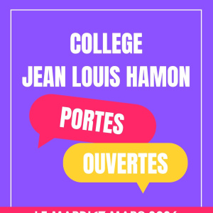 portes ouvertes collège Affiche